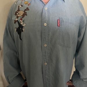 Vintage Looney Tunes cotton shirt